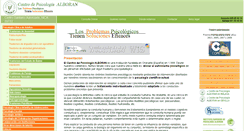 Desktop Screenshot of alboran-psicologos.com